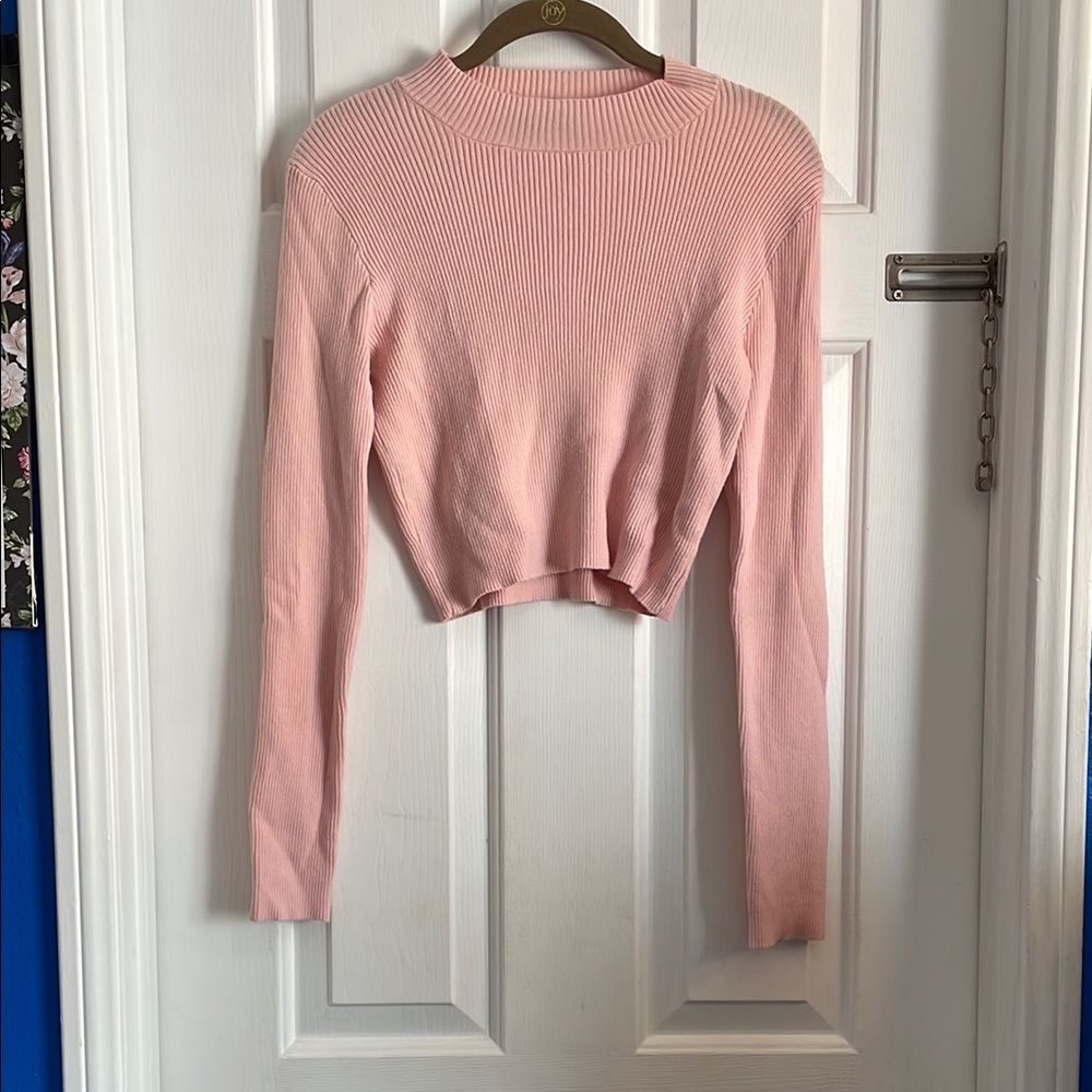Brandy Melville Pink Crop Top